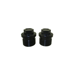 Billet Fork Caps- Black
