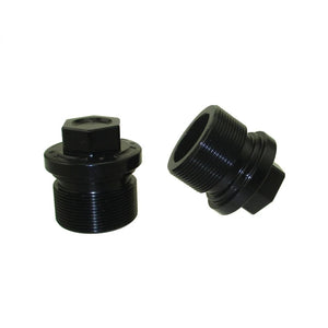 Billet Fork Caps- Black
