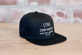 Lyne Snap Back Cap- Black/Grey