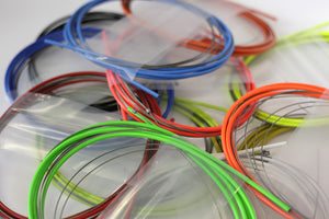 Lyne Shifter/Dropper Cable Set - Lime Green