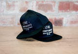 Lyne Snap Back Cap- Black/White